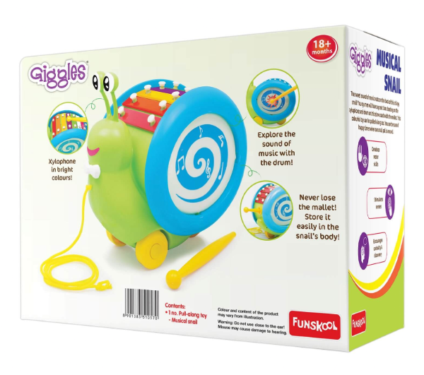 Giggles Musical Snail
