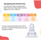Pigeon Flexible 4+ Months PP Feeding Bottle - PINK 240 ML