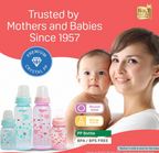 Pigeon Flexible 4+ Months PP Feeding Bottle - PINK 240 ML