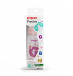 Pigeon Flexible 4+ Months PP Feeding Bottle - PINK 240 ML