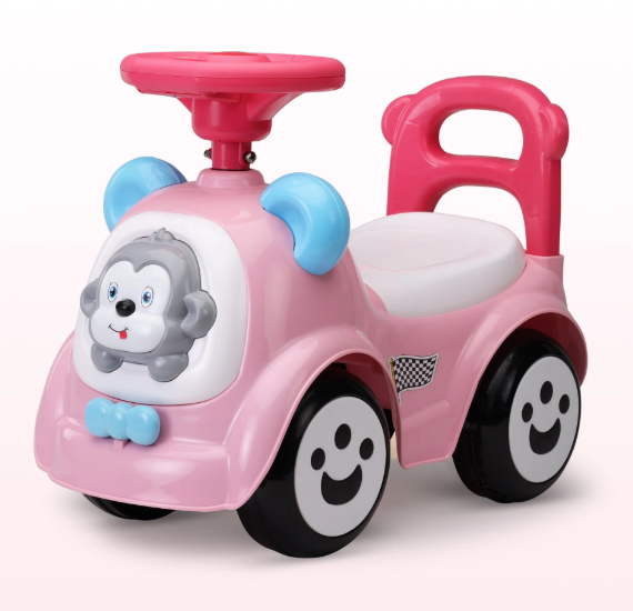 Sunny Ride on & Car for Kids with Music & Horn Steering, Push Car for Baby with Backrest, Safety Guard, Under Seat Storage & Big Wheels, Ride on for Kids 1 to 3 Years Upto 20 Kgs
