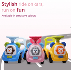 Sunny Ride on & Car for Kids with Music & Horn Steering, Push Car for Baby with Backrest, Safety Guard, Under Seat Storage & Big Wheels, Ride on for Kids 1 to 3 Years Upto 20 Kgs
