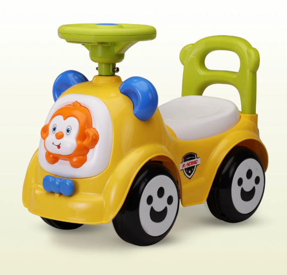 Sunny Ride on & Car for Kids with Music & Horn Steering, Push Car for Baby with Backrest, Safety Guard, Under Seat Storage & Big Wheels, Ride on for Kids 1 to 3 Years Upto 20 Kgs