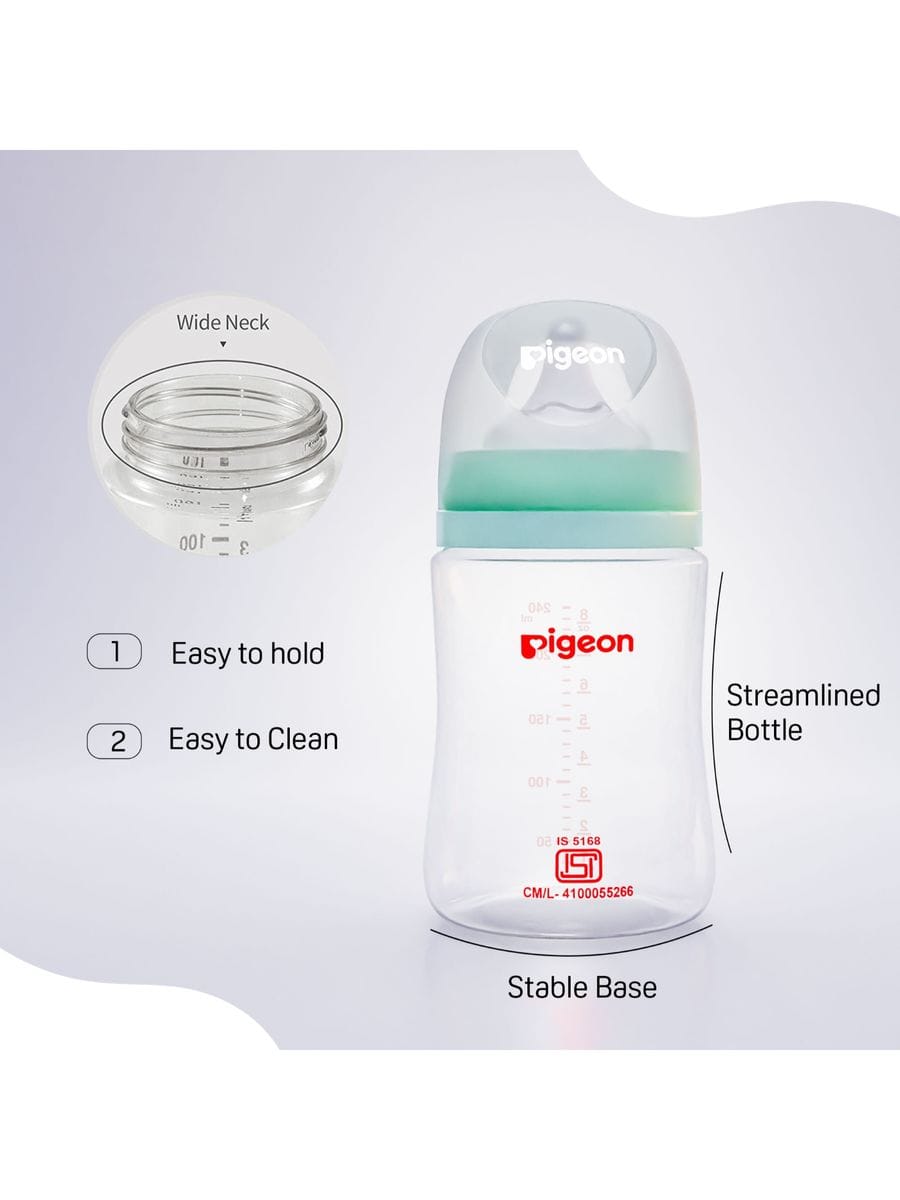 Pigeon Softlatch 3+Months Feeding Bottle - 240ML
