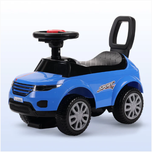 LuvLap Starlight Ride on & Car for Kids with Music & Horn Steering, Push Car for Baby with Backrest, Safety Guard, Under Seat Storage & Big Wheels, Ride on for Kids 1 to 3 Years Upto 20 Kgs
