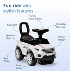 LuvLap Starlight Ride on & Car for Kids with Music & Horn Steering, Push Car for Baby with Backrest, Safety Guard, Under Seat Storage & Big Wheels, Ride on for Kids 1 to 3 Years Upto 20 Kgs