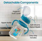Luvlap Star Spout Sipper For Kids with Twin Handles , 270 ML