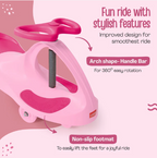LuvLap Sunshine Swing Car for Kids, Comfortable Seats & Durable, Smooth Wheels, Baby Car, Magic Toy, Push Ride On, 3+ Years, Birthday Gift for Baby Boys & Girls