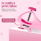 LuvLap Sunshine Swing Car for Kids, Comfortable Seats & Durable, Smooth Wheels, Baby Car, Magic Toy, Push Ride On, 3+ Years, Birthday Gift for Baby Boys & Girls