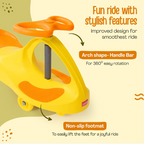 LuvLap Sunshine Swing Car for Kids, Comfortable Seats & Durable, Smooth Wheels, Baby Car, Magic Toy, Push Ride On, 3+ Years, Birthday Gift for Baby Boys & Girls