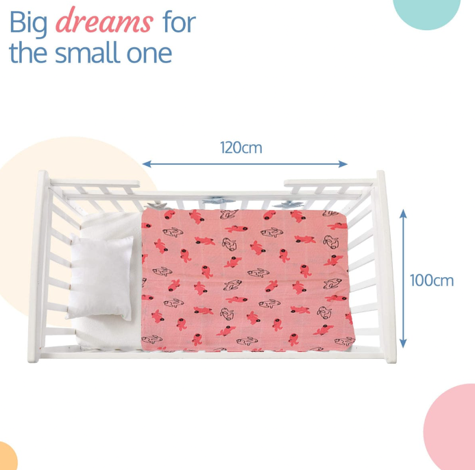 Luvlap  Muslin Swaddle