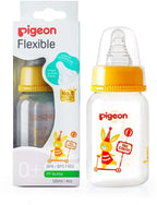Pigeon Flexible 0+Months Feeding Bottle Yellow-120ML