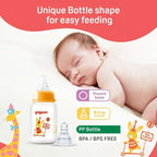 Pigeon Flexible 0+Months Feeding Bottle Yellow-120ML