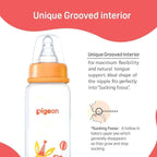Pigeon Flexible 0+Months Feeding Bottle Yellow-120ML