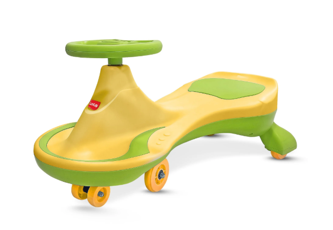 LuvLap Sunny Swing Car, Kids Push Car, Magic Car For Kids, Comfortable Seats & Durable, Ride On Magic Car For 3+ Years
