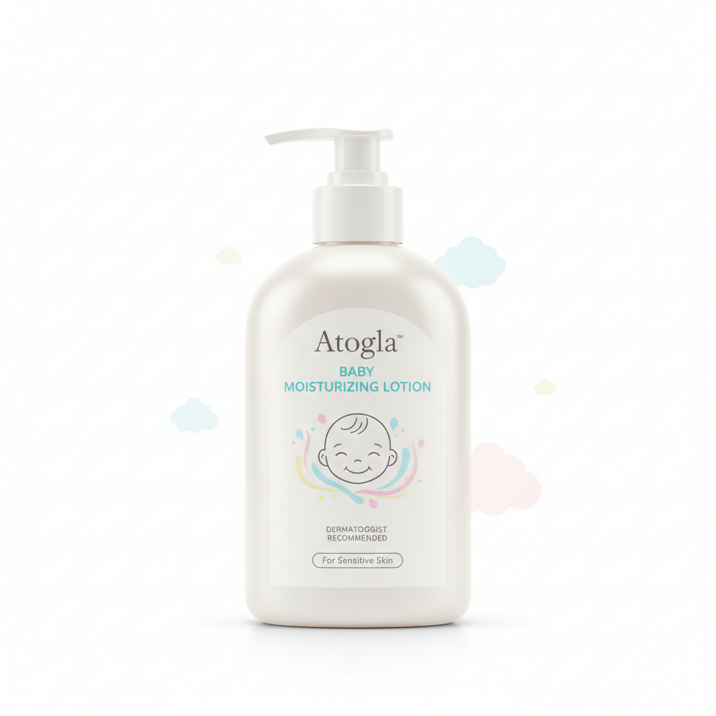 Atogla Baby Moisturizing Lotion bottle