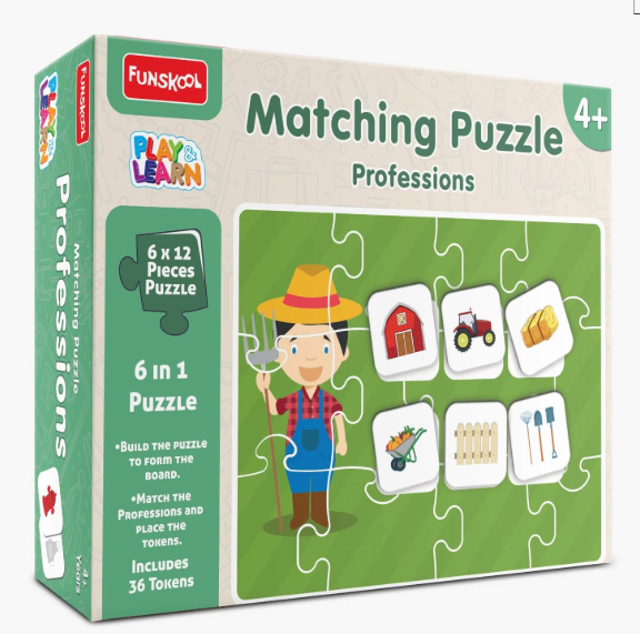 Funskool Matching Puzzle - Profession