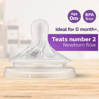 Philips Avent Natural Teat 4+ Months